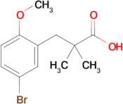 3-(5-Bromo-2-methoxyphenyl)-2,2-dimethylpropanoic acid