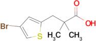 3-(4-Bromothiophen-2-yl)-2,2-dimethylpropanoic acid