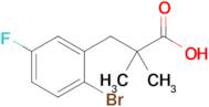 3-(2-Bromo-5-fluorophenyl)-2,2-dimethylpropanoic acid