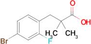 3-(4-Bromo-2-fluorophenyl)-2,2-dimethylpropanoic acid