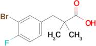 3-(3-Bromo-4-fluorophenyl)-2,2-dimethylpropanoic acid