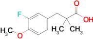 3-(3-Fluoro-4-methoxyphenyl)-2,2-dimethylpropanoic acid