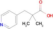 2,2-Dimethyl-3-(pyridin-4-yl)propanoic acid