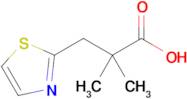 2,2-Dimethyl-3-(thiazol-2-yl)propanoic acid