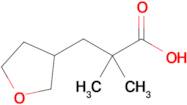 2,2-Dimethyl-3-(tetrahydrofuran-3-yl)propanoic acid