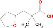 2,2-Dimethyl-3-(tetrahydrofuran-2-yl)propanoic acid