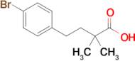 4-(4-Bromophenyl)-2,2-dimethylbutanoic acid