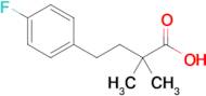 4-(4-Fluorophenyl)-2,2-dimethylbutanoic acid