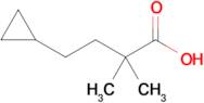 4-Cyclopropyl-2,2-dimethylbutanoic acid