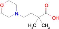 2,2-Dimethyl-4-morpholinobutanoic acid