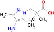 3-(4-Amino-3,5-dimethyl-1h-pyrazol-1-yl)-2,2-dimethylpropanoic acid