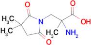 2-Amino-3-(3,3-dimethyl-2,5-dioxopyrrolidin-1-yl)-2-methylpropanoic acid