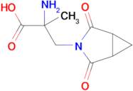 2-Amino-3-(2,4-dioxo-3-azabicyclo[3.1.0]hexan-3-yl)-2-methylpropanoic acid