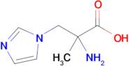 2-Amino-3-(1h-imidazol-1-yl)-2-methylpropanoic acid