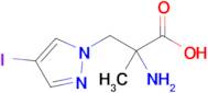 2-Amino-3-(4-iodo-1h-pyrazol-1-yl)-2-methylpropanoic acid