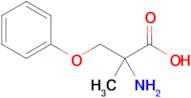 2-Amino-2-methyl-3-phenoxypropanoic acid