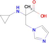 2-(Cyclopropylamino)-3-(1h-imidazol-1-yl)-2-methylpropanoic acid