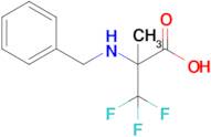 2-(Benzylamino)-3,3,3-trifluoro-2-methylpropanoic acid