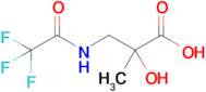 2-Hydroxy-2-methyl-3-(2,2,2-trifluoroacetamido)propanoic acid