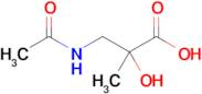 3-Acetamido-2-hydroxy-2-methylpropanoic acid