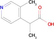 2-(3-Methylpyridin-4-yl)propanoic acid