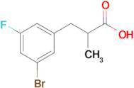 3-(3-Bromo-5-fluorophenyl)-2-methylpropanoic acid