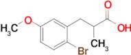 3-(2-Bromo-5-methoxyphenyl)-2-methylpropanoic acid