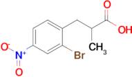 3-(2-Bromo-4-nitrophenyl)-2-methylpropanoic acid