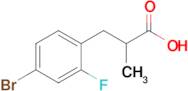 3-(4-Bromo-2-fluorophenyl)-2-methylpropanoic acid