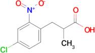 3-(4-Chloro-2-nitrophenyl)-2-methylpropanoic acid