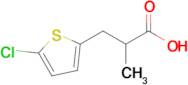 3-(5-Chlorothiophen-2-yl)-2-methylpropanoic acid