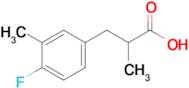 3-(4-Fluoro-3-methylphenyl)-2-methylpropanoic acid