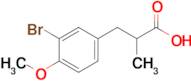 3-(3-Bromo-4-methoxyphenyl)-2-methylpropanoic acid