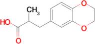 3-(2,3-Dihydrobenzo[b][1,4]dioxin-6-yl)-2-methylpropanoic acid