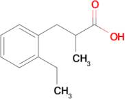 3-(2-Ethylphenyl)-2-methylpropanoic acid