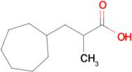 3-Cycloheptyl-2-methylpropanoic acid