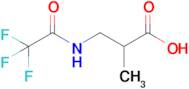 2-Methyl-3-(2,2,2-trifluoroacetamido)propanoic acid