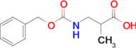 3-(((Benzyloxy)carbonyl)amino)-2-methylpropanoic acid