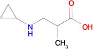 3-(Cyclopropylamino)-2-methylpropanoic acid