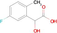 2-(5-Fluoro-2-methylphenyl)-2-hydroxyacetic acid