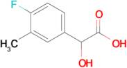 2-(4-Fluoro-3-methylphenyl)-2-hydroxyacetic acid