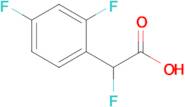 2-(2,4-Difluorophenyl)-2-fluoroacetic acid