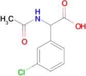 2-Acetamido-2-(3-chlorophenyl)acetic acid