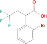 2-(2-Bromophenyl)-4,4,4-trifluorobutanoic acid