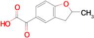 2-(2-Methyl-2,3-dihydrobenzofuran-5-yl)-2-oxoacetic acid