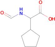 2-Cyclopentyl-2-formamidoacetic acid