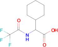 2-Cyclohexyl-2-(2,2,2-trifluoroacetamido)acetic acid