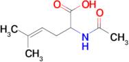 2-Acetamido-5-methylhex-4-enoic acid