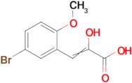 3-(5-bromo-2-methoxyphenyl)-2-hydroxyprop-2-enoic acid