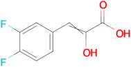 3-(3,4-difluorophenyl)-2-hydroxyprop-2-enoic acid